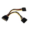 Startech.Com 6in SATA Power Y Splitter Cable Adapter PYO2SATA